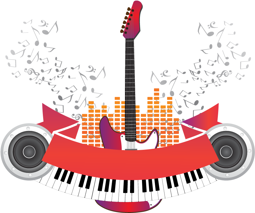 Rock Music Flyer Poster - Guitar (898x710)