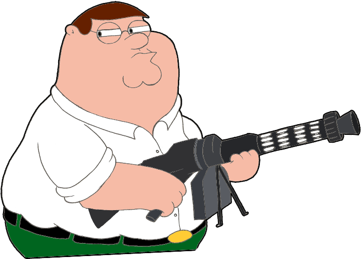 Griffon Clipart Peter Griffin - Peter Griffin Soldier (824x573)