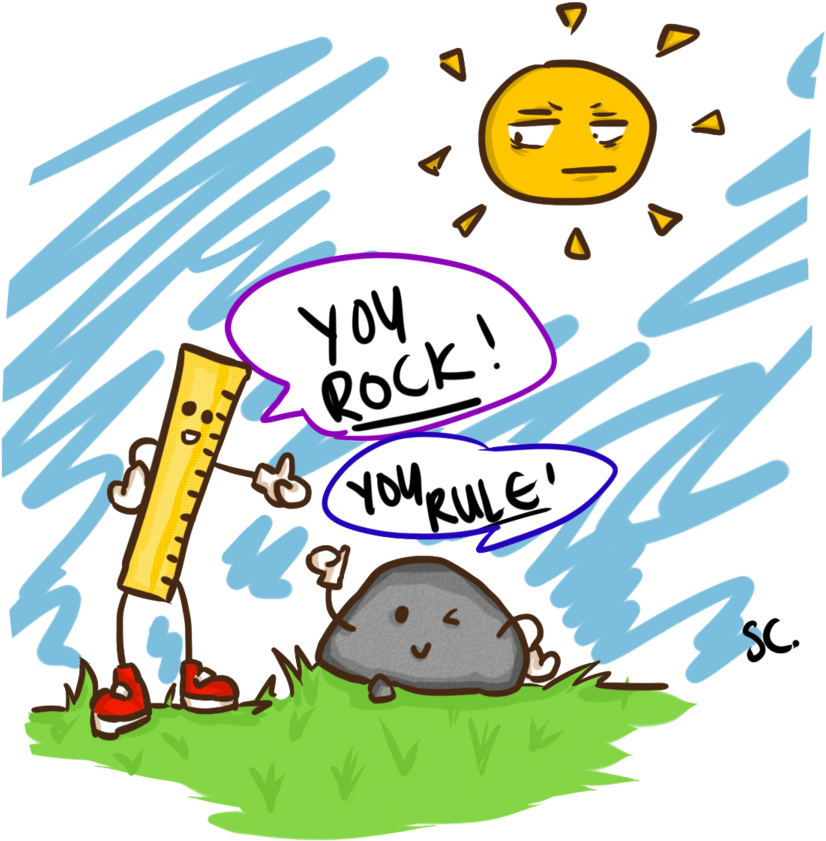 You Rock Clip Art Http Xnikoniko Deviantart Com Art - You Rock You Rule (900x900)