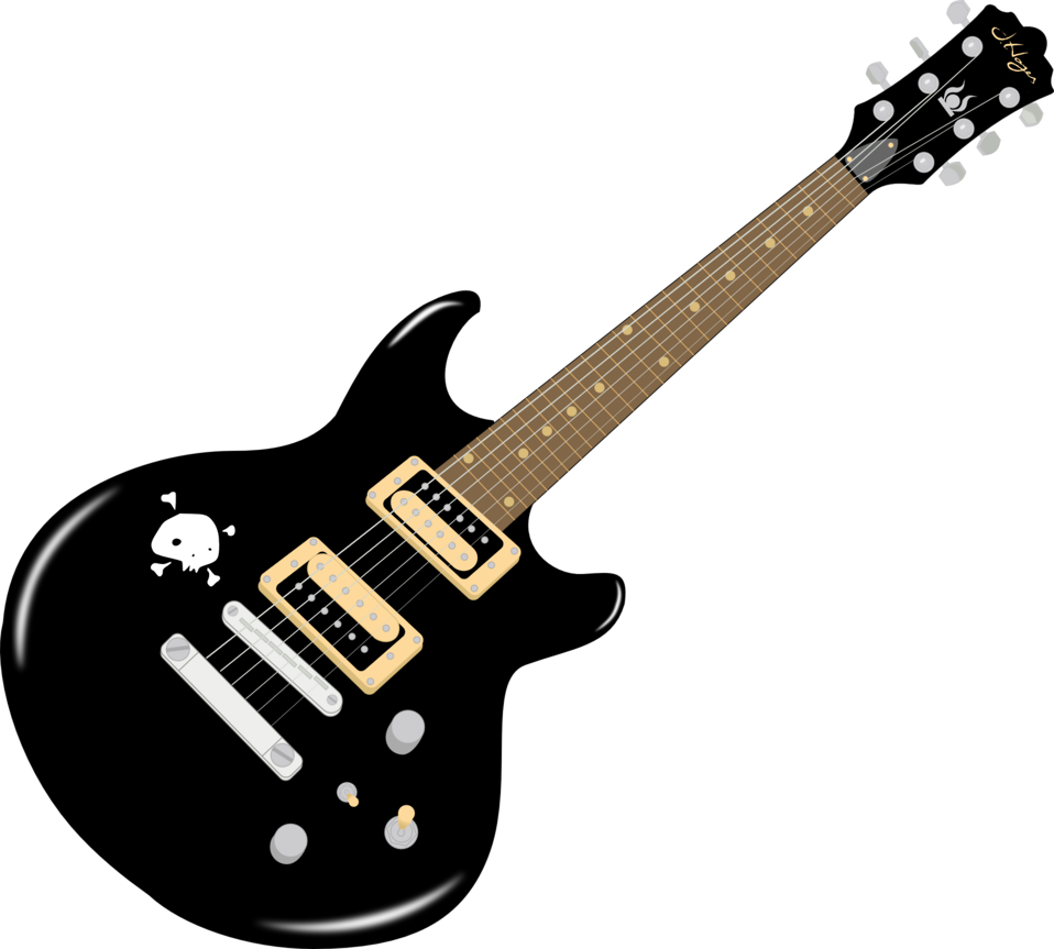 Guitar - Rock Guitar Clip Art (958x863)