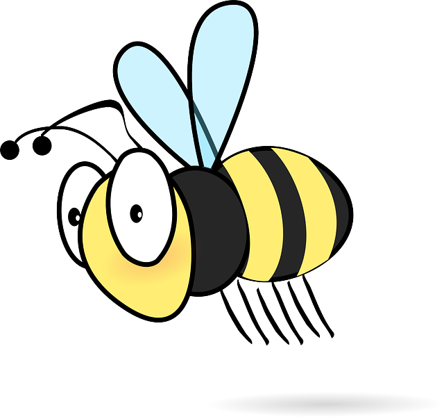 Cute Hornet Cliparts - Bee Clip Art (640x600)