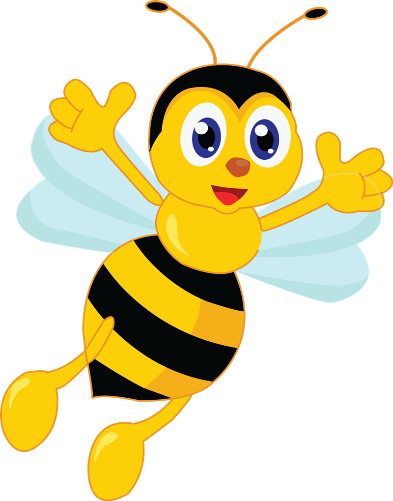 Honeybee Free To Use Clipart - Bee Clipart (800x1019)