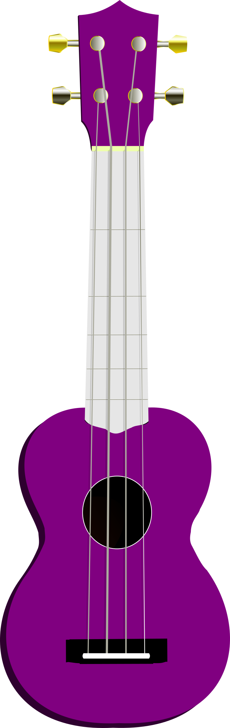 Ukulele Clipart - Ukulele Clipart (758x2400)