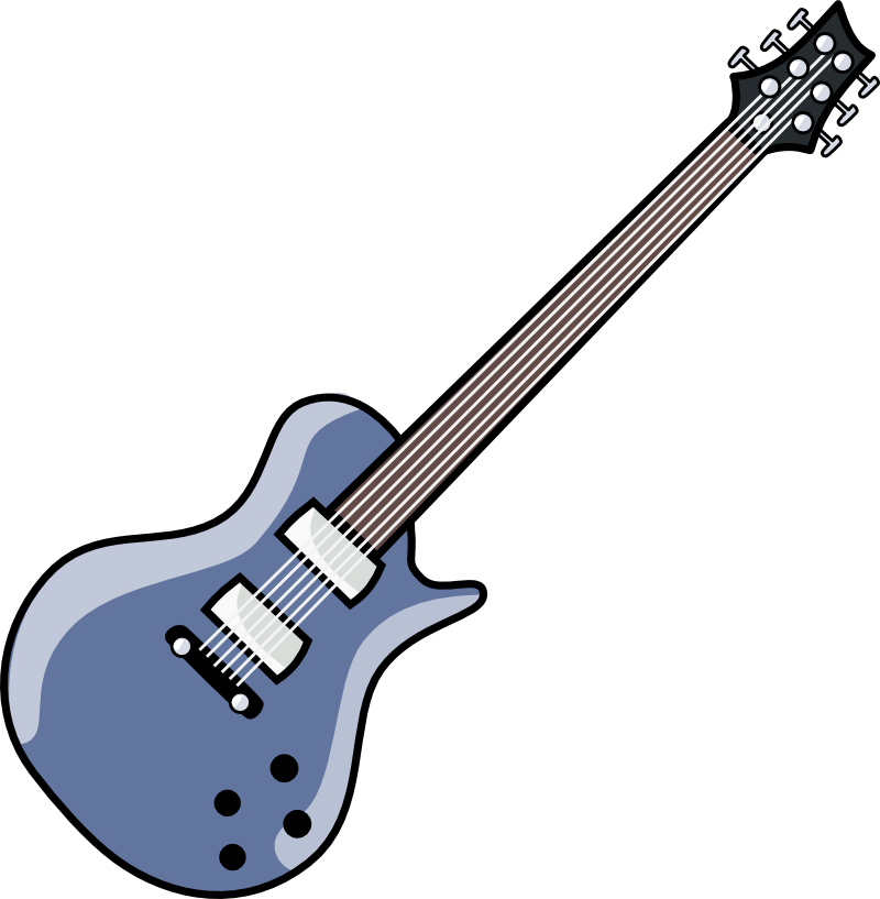 Clipart Guitare - Clipart Guitare (800x817)