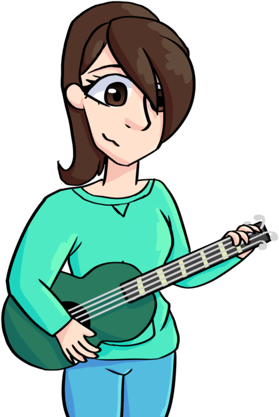 Draw Someone Playing An Instrument By Whiippedcream - Cartoon (894x894)