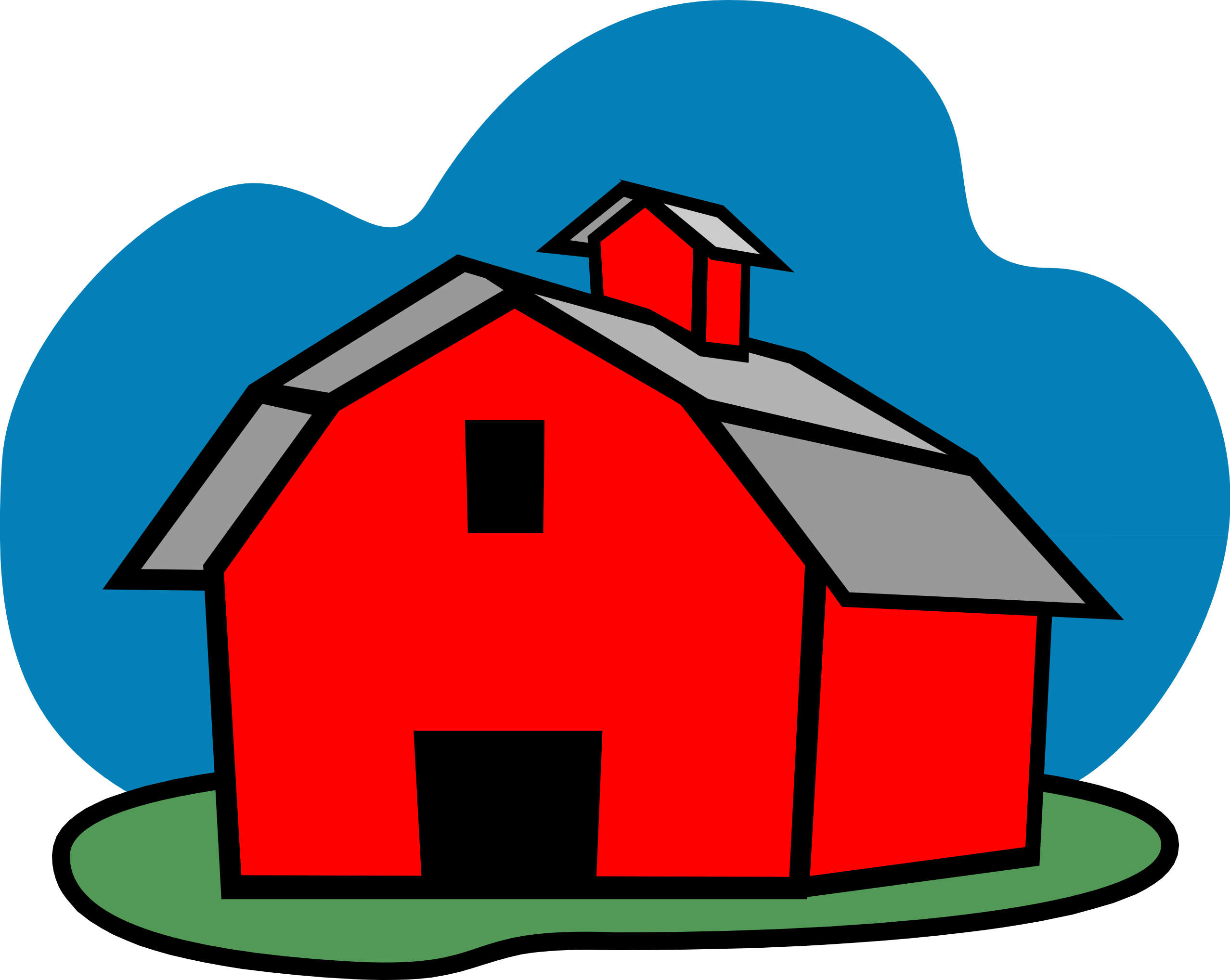 Farm Cartoon Clip Art - Farm Cartoon Clip Art (2555x2036)