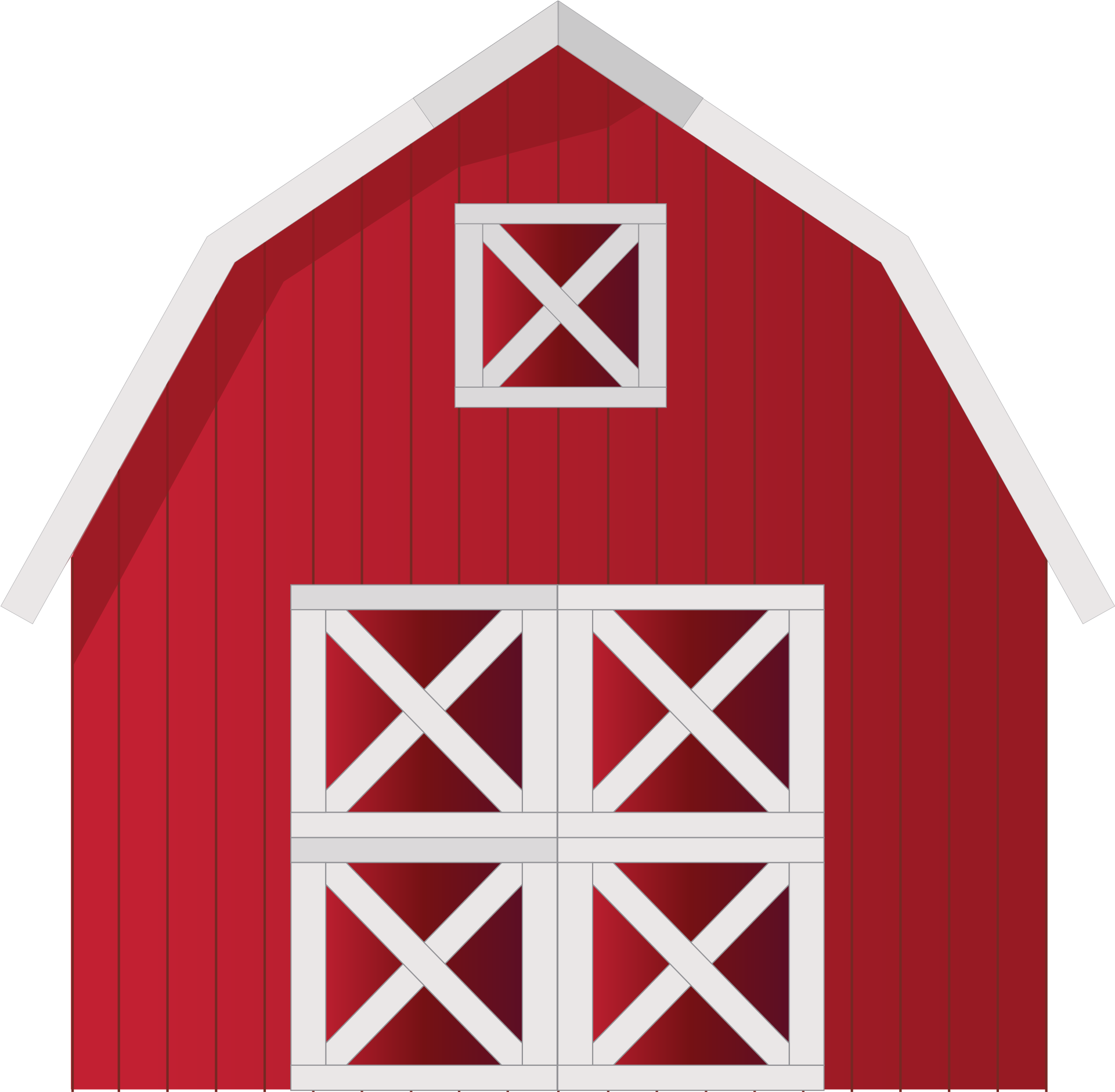 Free Image On Pixabay - Red Barn Vector (2000x2000)