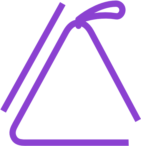 Dreieck, Musikalisches, Instrument Symbol Kostenlos - Musical Instrument (512x512)