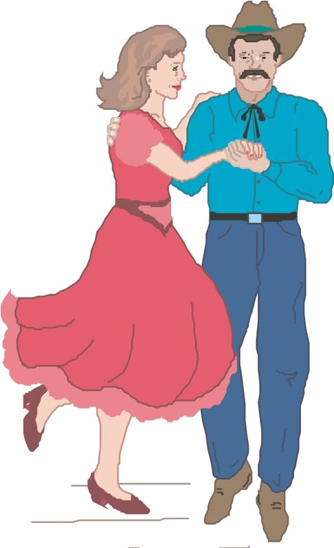 Country-western Dance Country Dance Clip Art - Country-western Dance Country Dance Clip Art (485x830)
