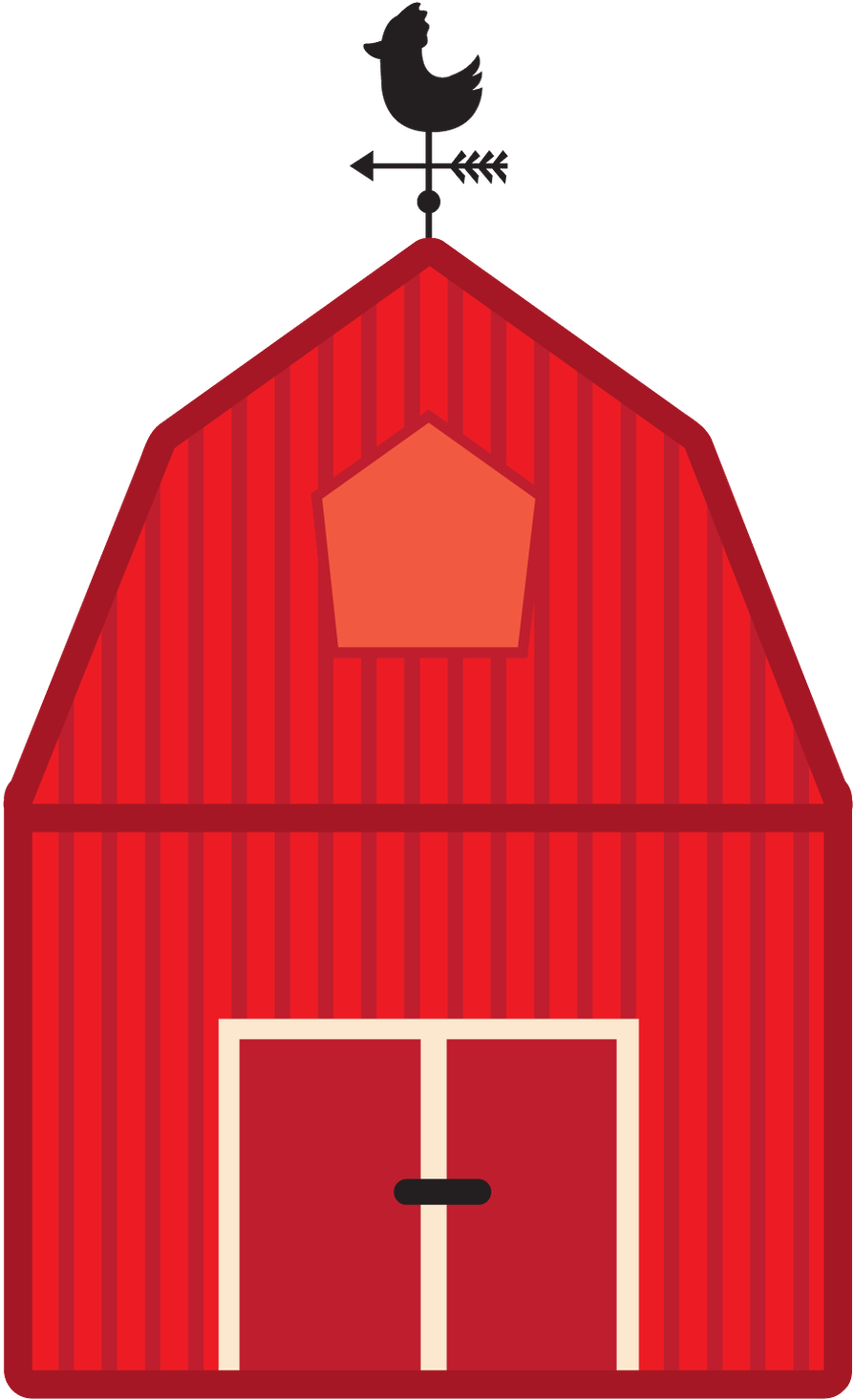 Farm Animalsdecoration - Farm Birthday Invitations (900x1472)