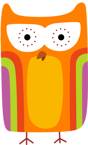Lovely Clipart Corujas - Owl (286x472)