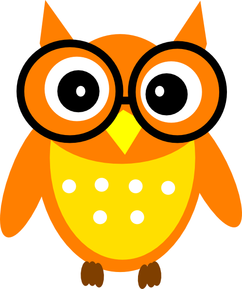 Wise Owl Clipart (498x595)