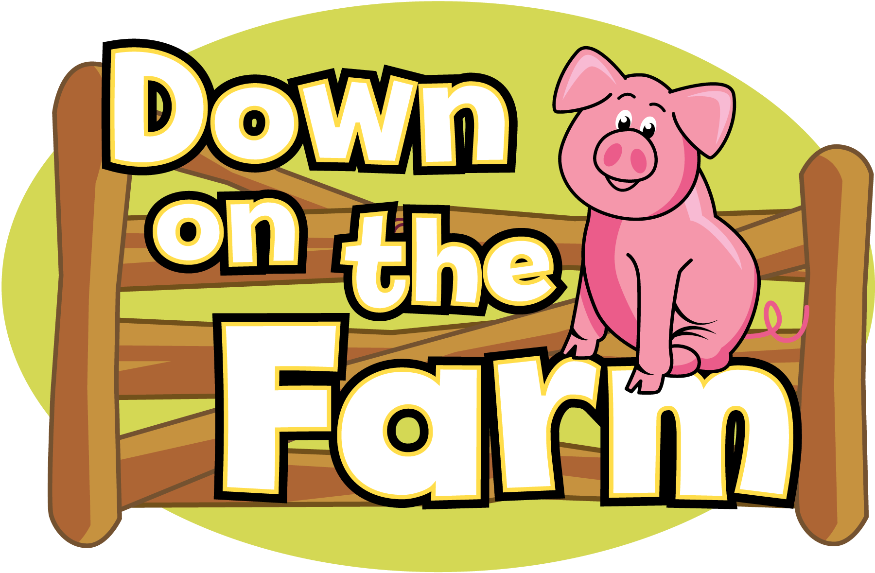Farm Clipart Down On Farm - Down On The Farm Clipart (1800x1179)