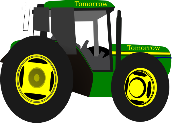 John Deere Tractor Clip Art - Tractor John Deere Vector (960x686)