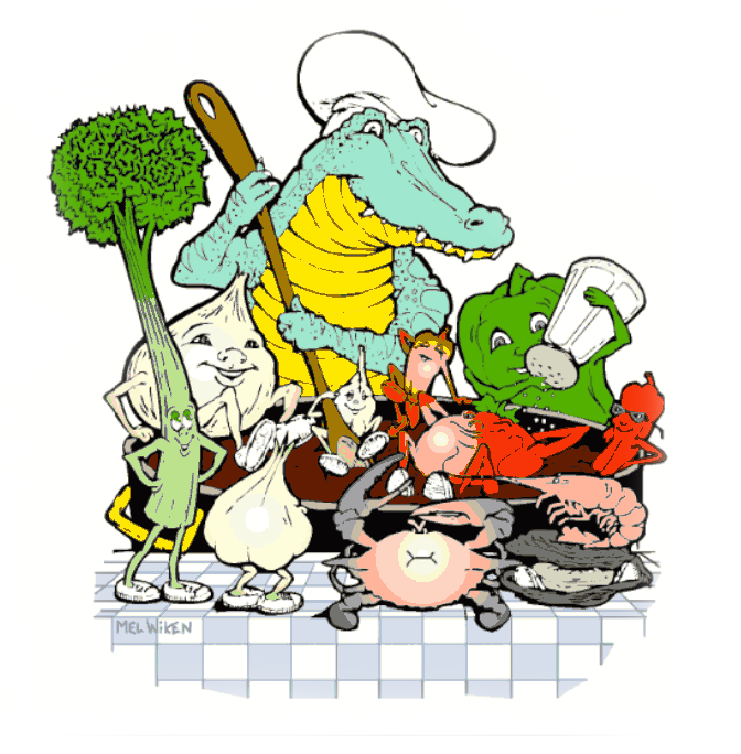 Authentic Cajun & Creole Catering At Bayou Barn - Happy Birthday To A Cajun Cook (672x684)