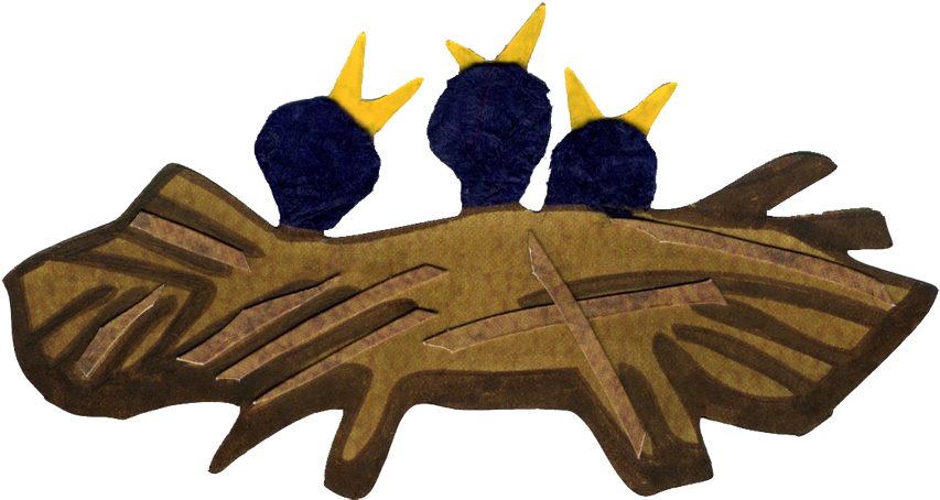 Clipart Info - Birds In A Nest Clipart (900x512)