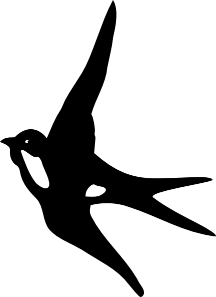 Swallow Clipart (432x593)