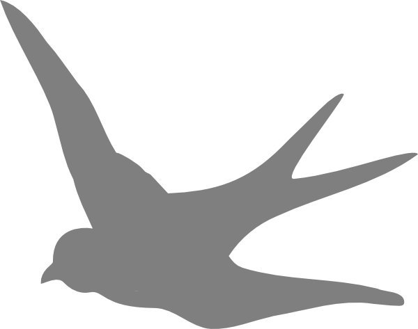 Swallow Clip Art (600x473)