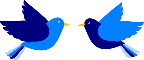 Bluebird Clip Art (600x250)