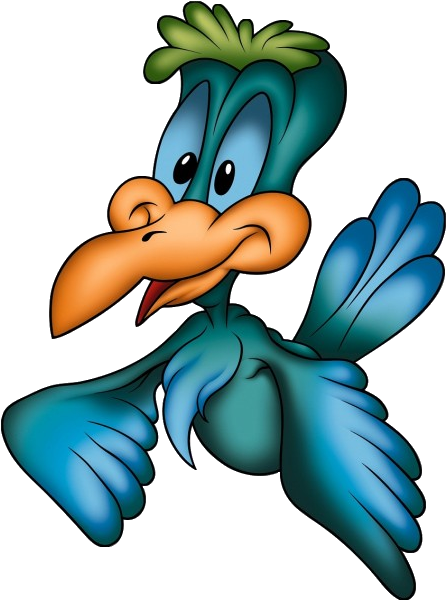 Funny Cartoon Bird Clip Art Images - Cartoon On Cuckoo Bird (600x600)
