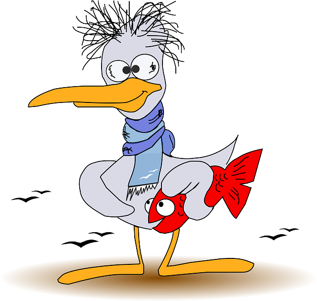 Funny, Openoffice, Otto, Animal, Bird - How's Your Day Going (640x608)