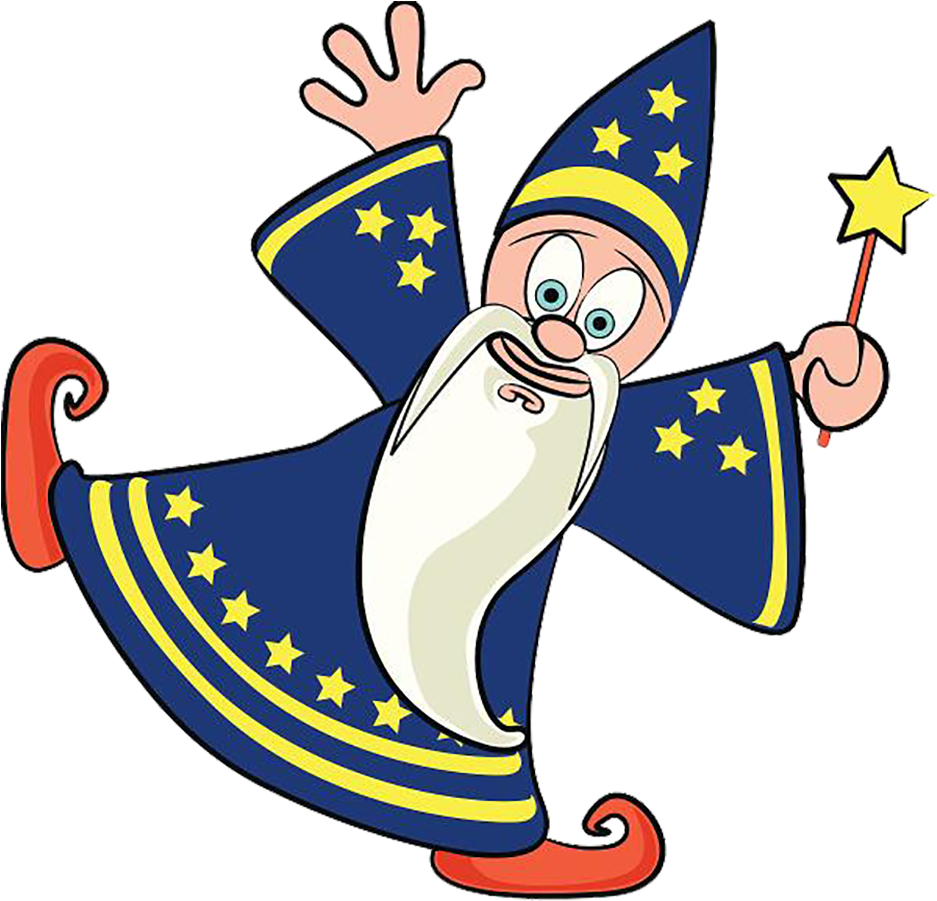 Cartoon Magician Clip Art - Cartoon Magician Clip Art (936x931)