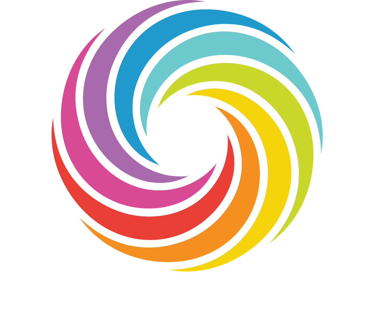 Rainbow Clipart Number - Rainbow Circle Logo Png (1500x1274)