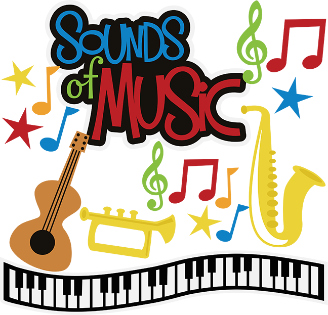 Sounds Of Music Svg Musical Instruments Svg Files Music - Miss Kate Cuttables Music (648x623)