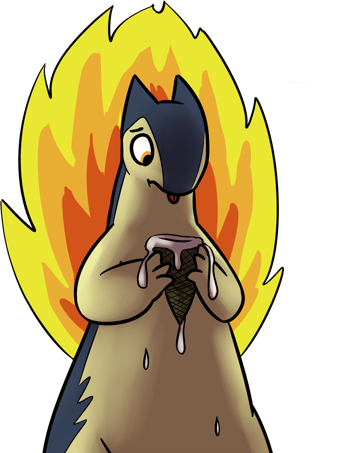 Heat Wave By Bobriley94 Heat Wave By Bobriley94 - Cartoon (1200x1445)