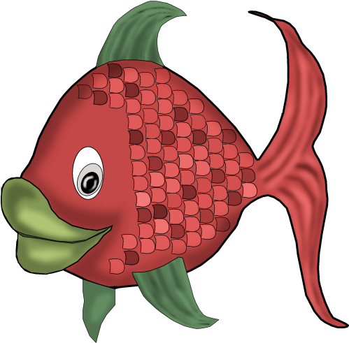 ○•‿✿⁀ocean Safari‿✿⁀•○ - Cartoon Caribbean Fish (500x500)