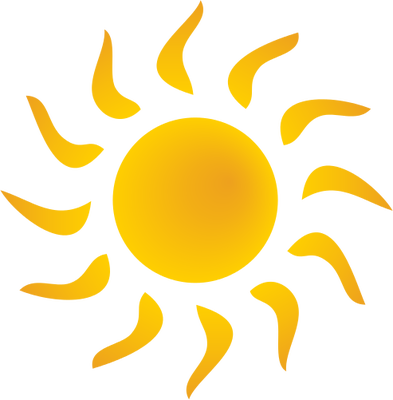 Heat Wave Condition Returns To Odisha - Sun Symbol (393x400)