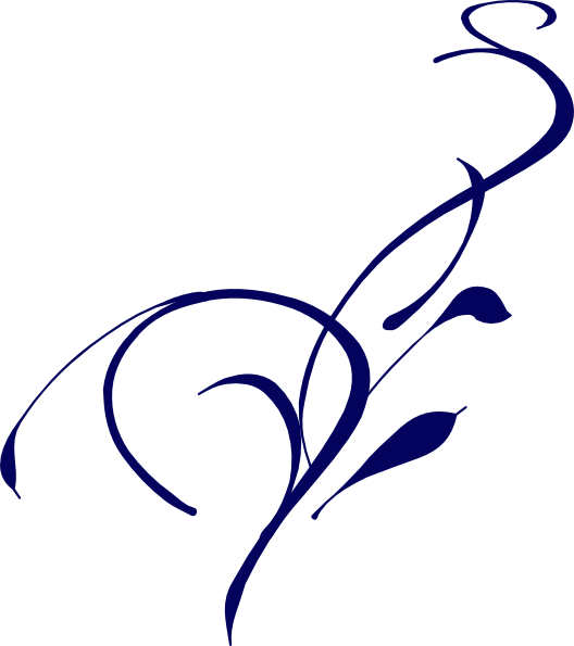 Blue Swirl Png - Vine Clip Art (528x595)