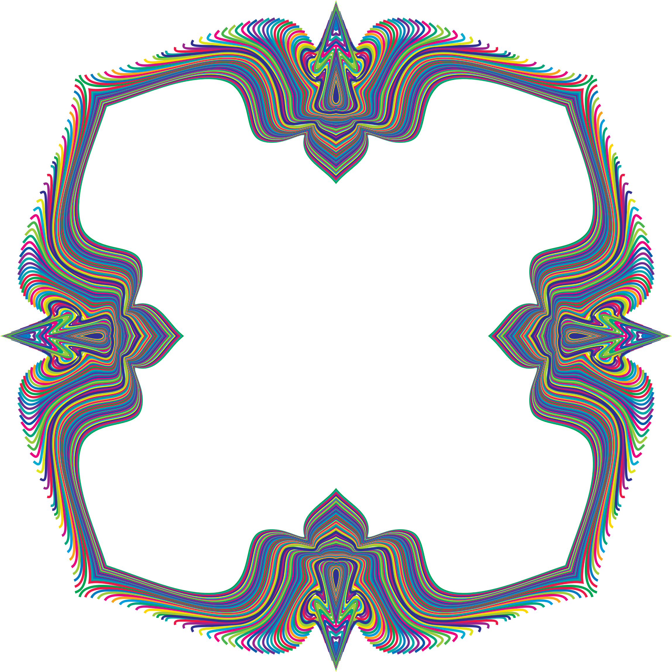 Waves Frame 5 - Illustration (2296x2296)