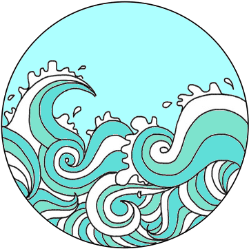 28 Collection Of Waves Clipart Tumblr - Waves Png (500x500)
