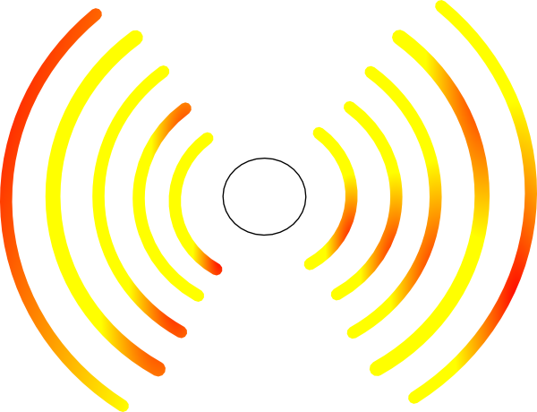 Sound Waves Clip Art (600x460)