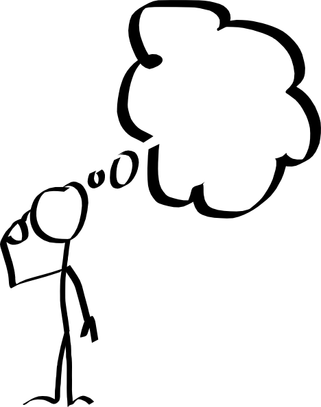 Thinking Clipart - Thinking Clip Art (468x594)