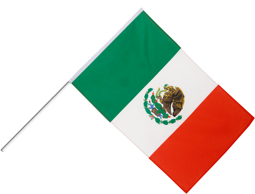 Mexican Flag Waving Clipart Clipartfest - Mexico Flag Png (1000x749)
