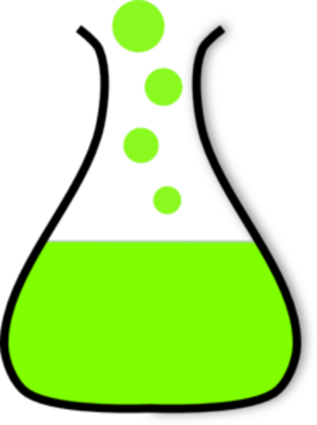 Beaker Md Free Images At Clker - Clip Art Of Beaker (447x600)