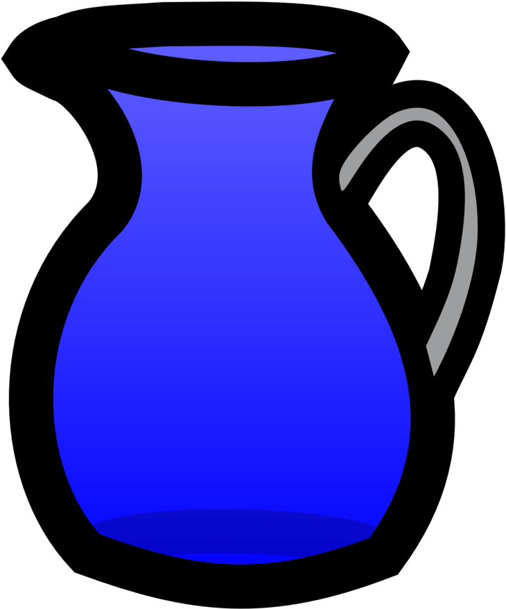 Pitcher Of Water Clipart Free Images - Jug Of Water Clipart (2400x2400)