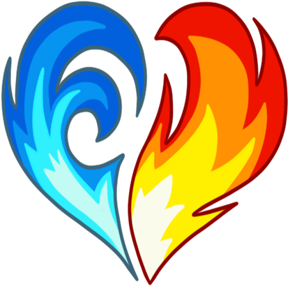 Water Clipart Cutie Mark - My Little Pony Fire Cutie Mark (420x420)
