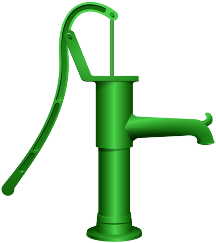 Water Pump Icon Clipart - Hand Water Pump Clipart (500x500)