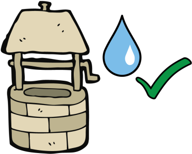 Bucket Of Water Clipart - Well Cartoons (500x322)