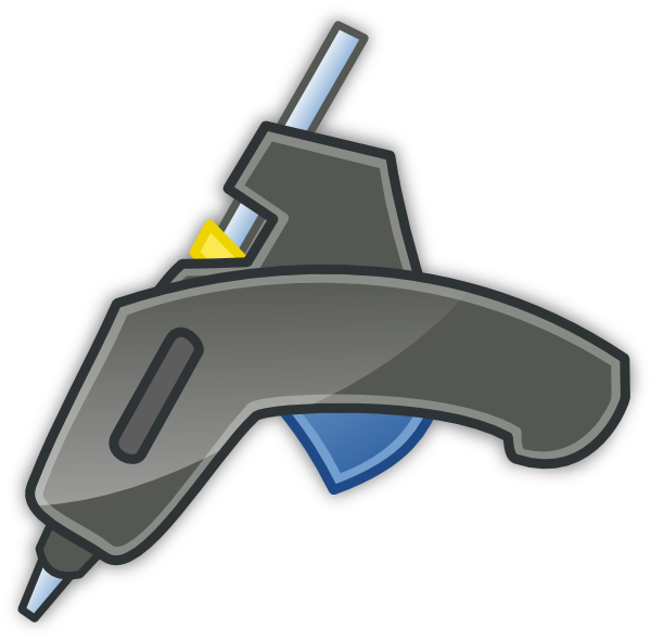 Glue Gun Clip Art - Glue Gun Clip Art (600x591)