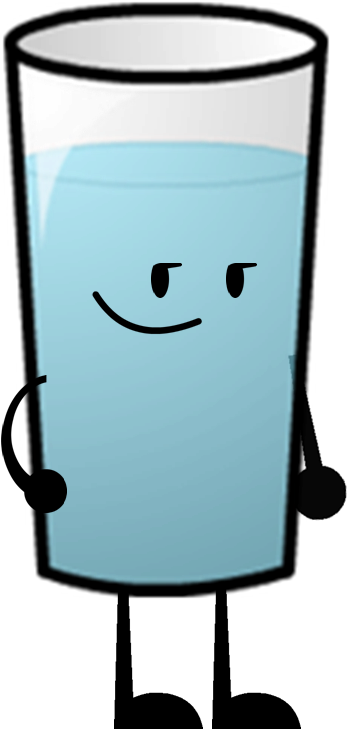 Water Clipart Bfdi - Object Multiverse Oj (364x731)