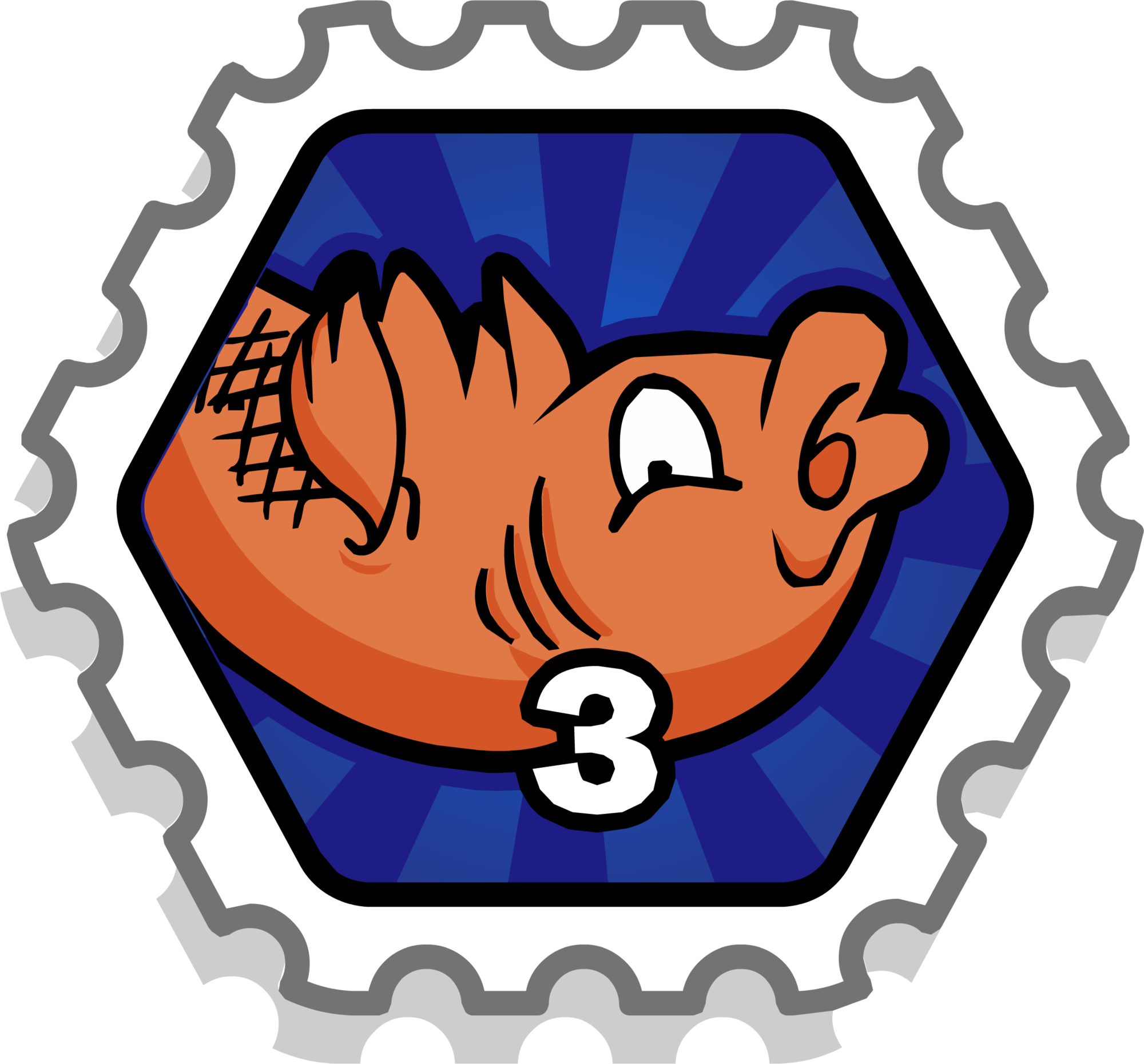 Club Penguin System Defender Stamps (2000x1860)