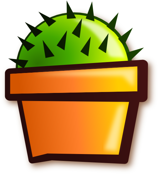Free Vector Cactus Clip Art - Cactus Clip Art (534x596)
