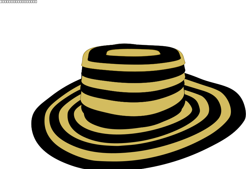 This Free Clip Arts Design Of Sombrero Vueltiao - Sombrero Vueltiao Png (900x664)