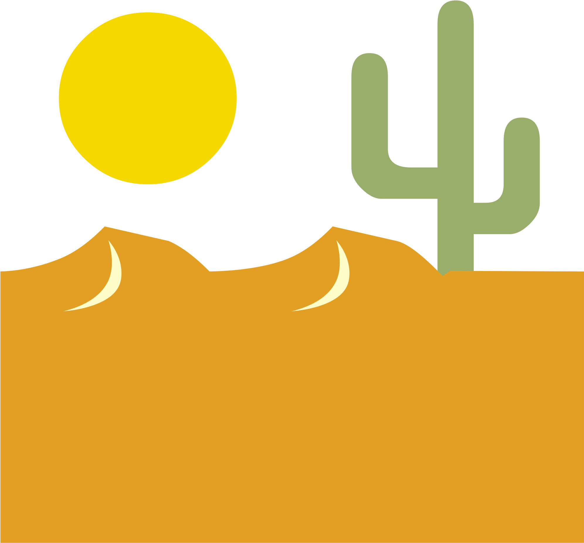 Desert Clipart Transparent - Desert Stencil (2000x1858)