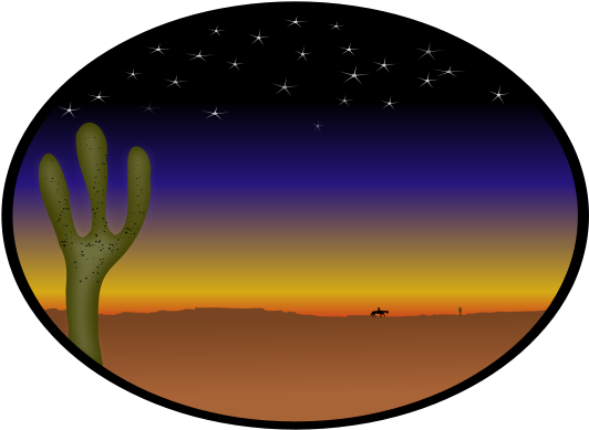 Cowboy Sunset Png Images - Cowboy Sunset Shower Curtain (1061x750)