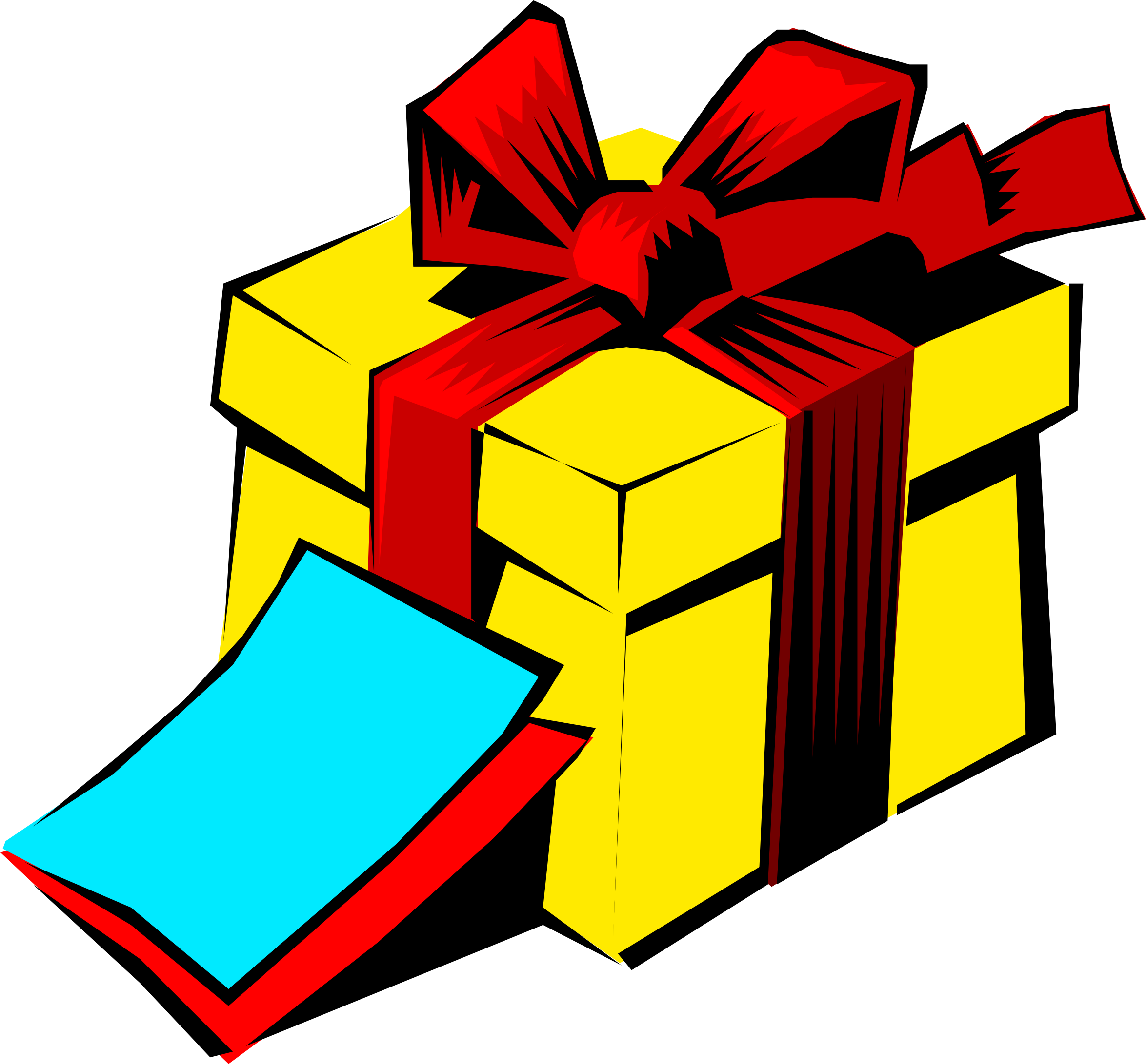 Big Image - Gift Clipart (2349x2183)